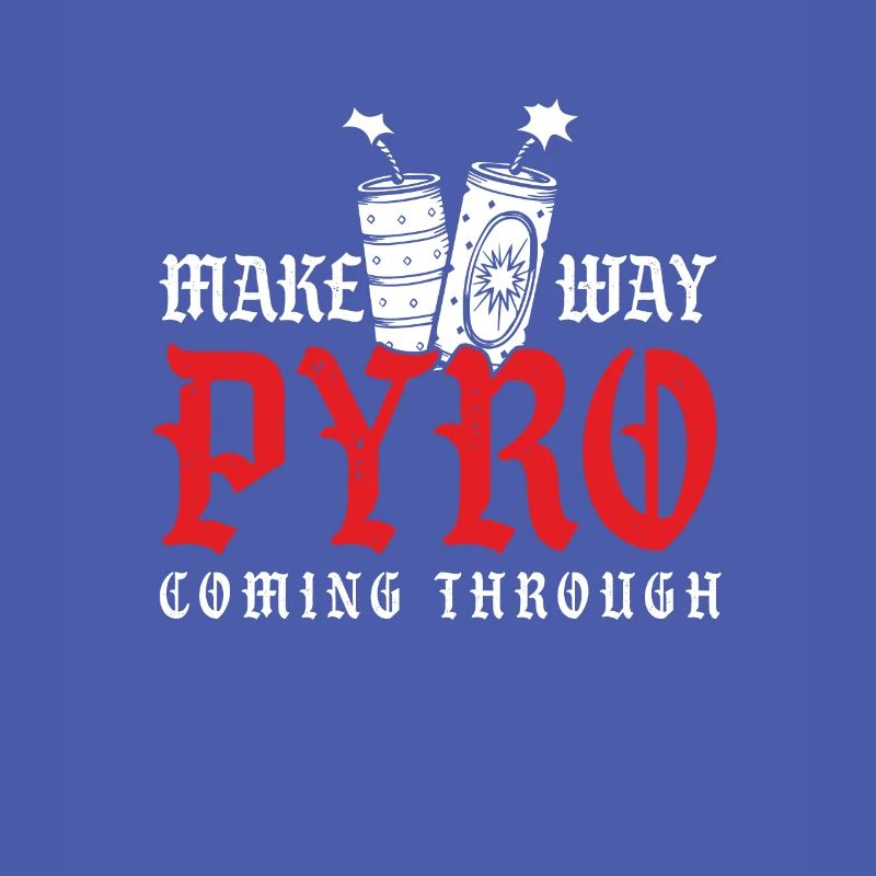 Make Way Pyro kommt durch pyrotechnisches Geschenk