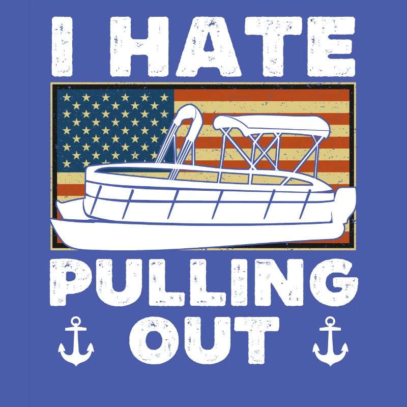 I hate pulling out - funny pontoon boat