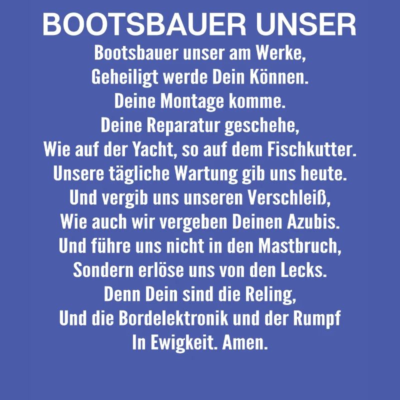 Bootsbauer Bootsbau Schiffbauer Schiffbau Boote