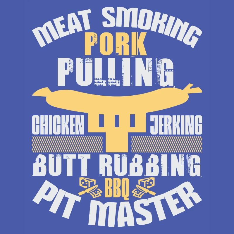 MEAT SMOKING PORK PULLING PIT MASTER