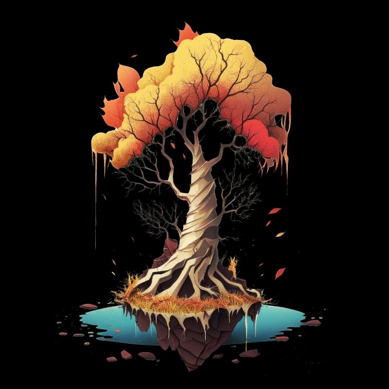 Solitärer Baum