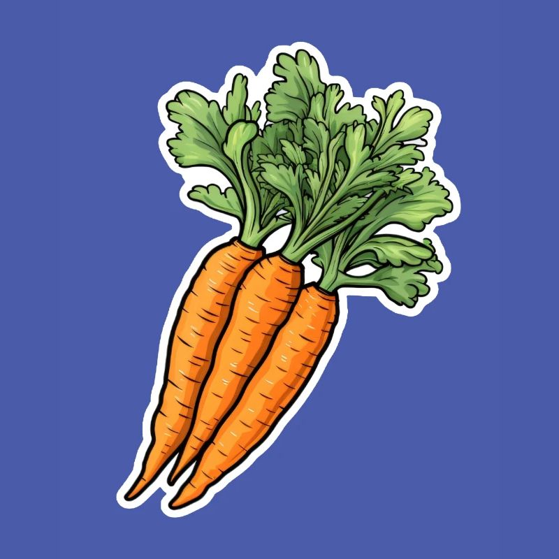 Carrot bunch