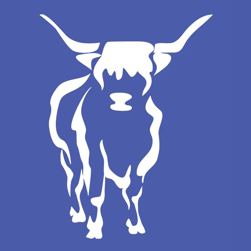 Cow cows beef farmer farmer silhouette gift