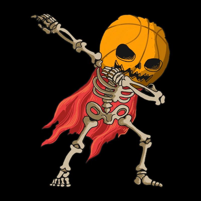 Spooky Halloween Skeleton