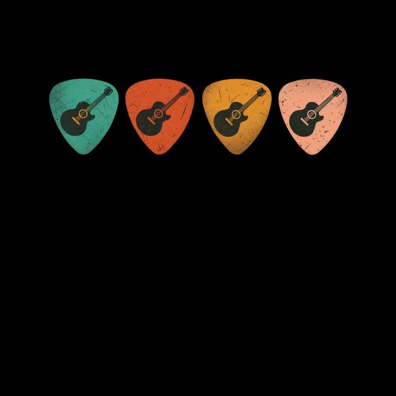 Vintage Guitar Collector - Retro String Enthusiast