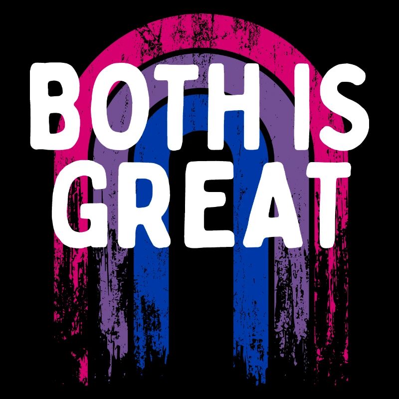Both Is Great Bisexual LGBTQ Bi Pride Pansexual