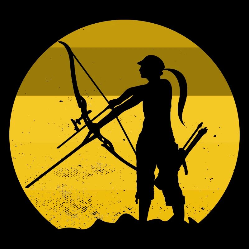 Bow Hunting Archery Longbow Bow & Arrow Archer