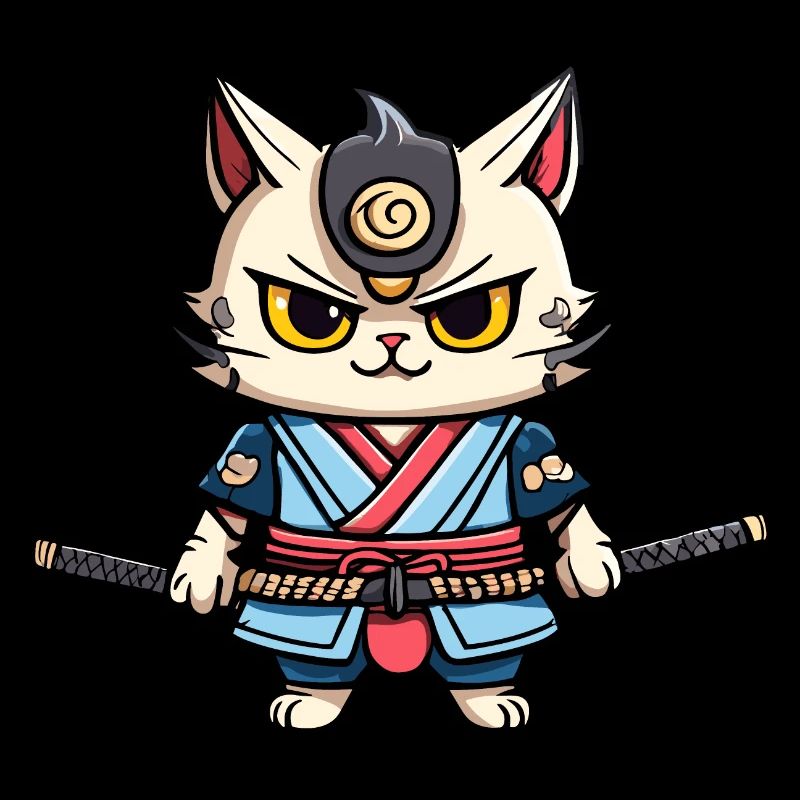 Samurai Cat #38