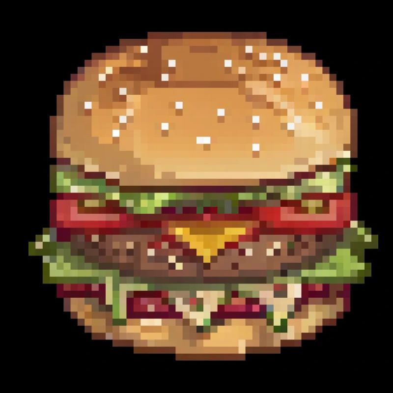 Burger de la taille d’un octet