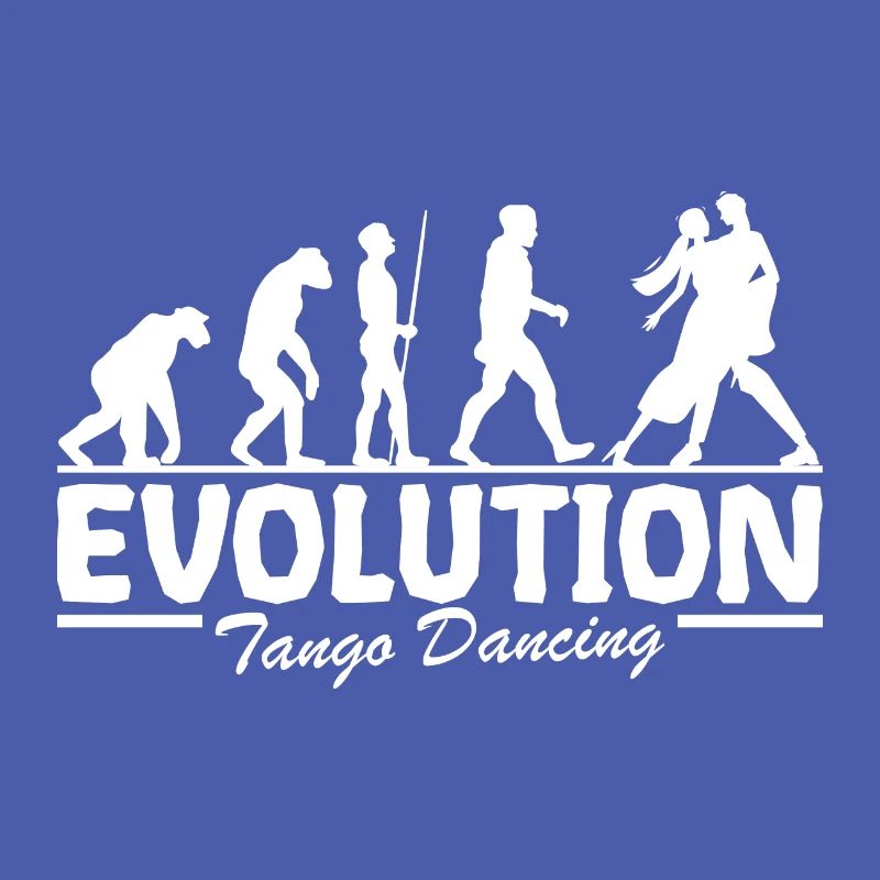 Tango danse évolution de la danse drôle pour couple de danse