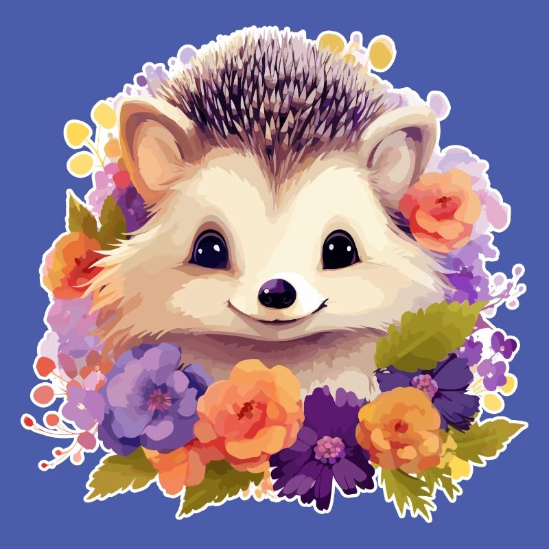 Hérisson mignon