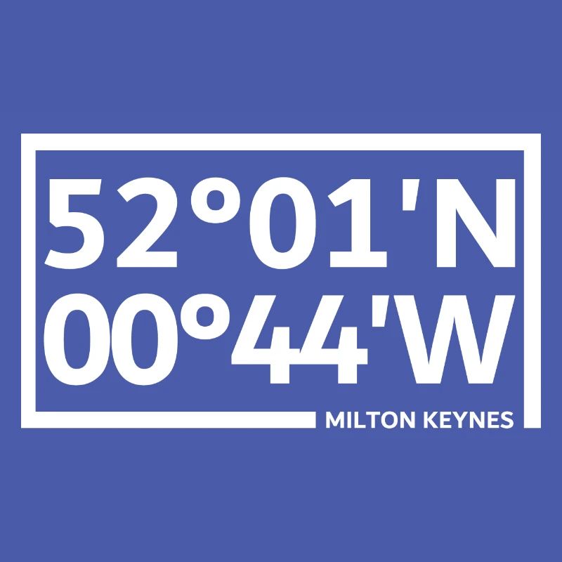 Milton Keynes coordinates