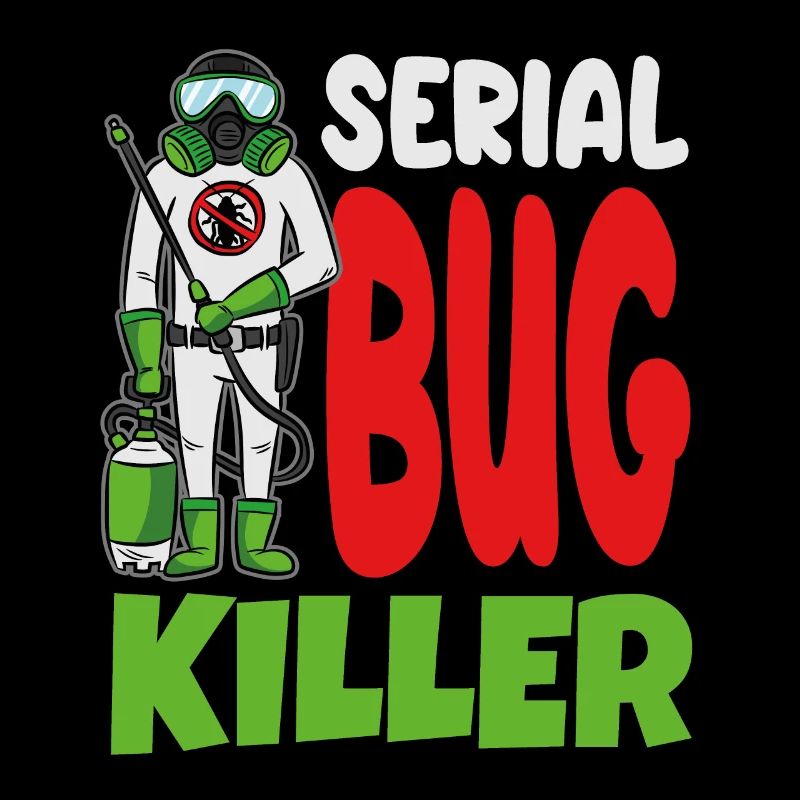 Funny Exterminator Serial Bug Killer