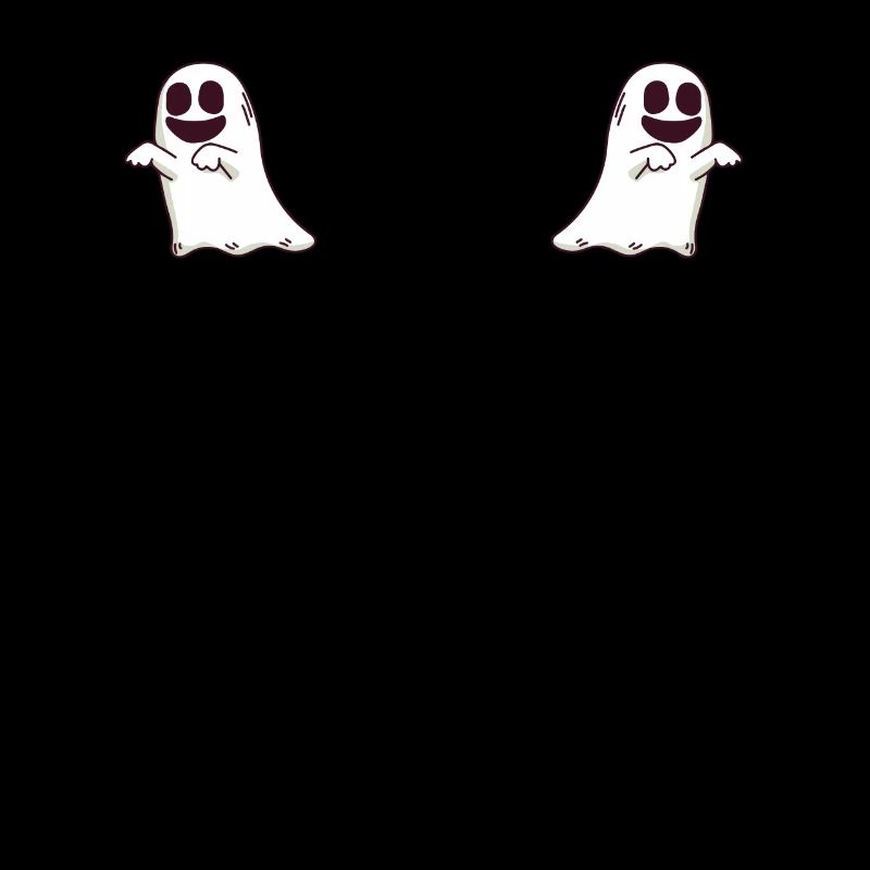 Petits fantômes mignons Halloween Ghost Night