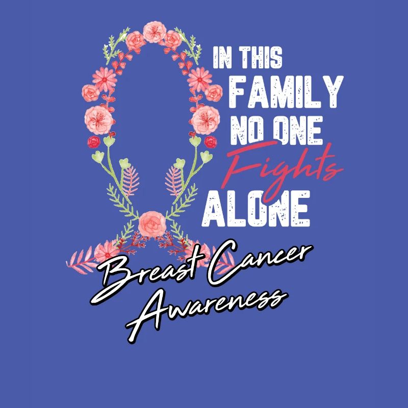 Brustkrebs Schleife Blume Kampf Chemo Geschenk