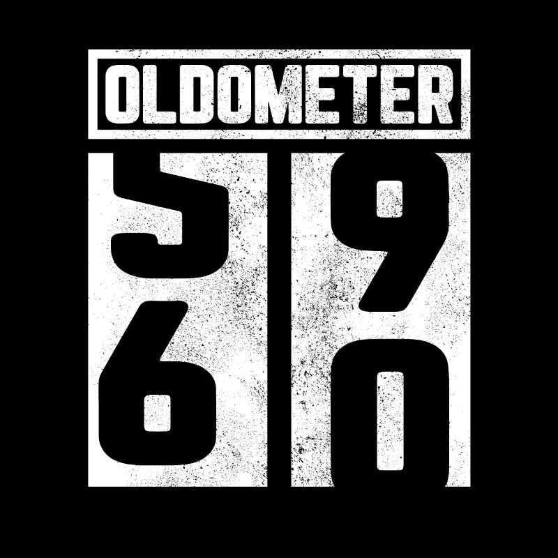 Oldometer 60th birthday sixty anniversary gift