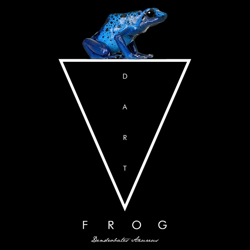 Blauer Pfeilgiftfrosch Dendrobates Azureus