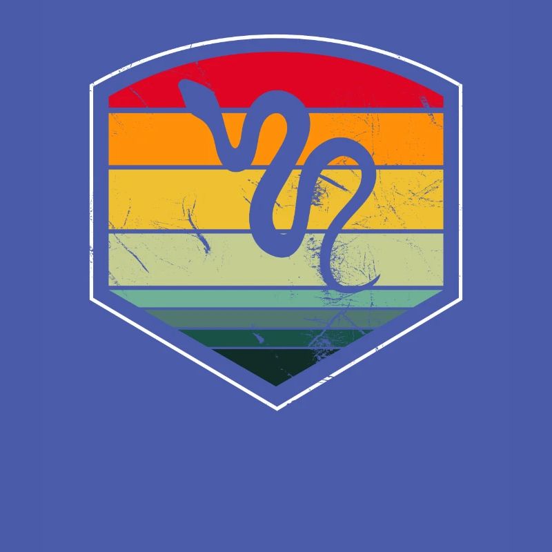 Snake Retro Reptile Python Gift idea