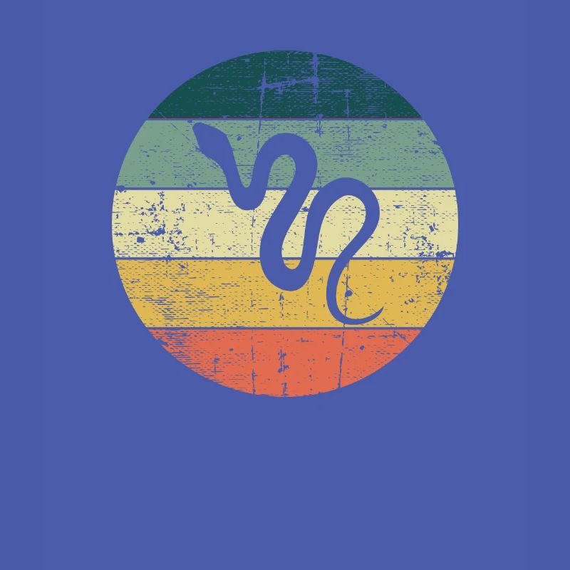 Snake Retro Reptile Python Gift idea