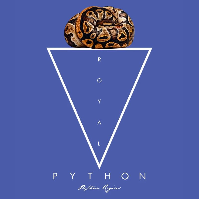 Royal Python Geometrischer moderner Schlangenhüter