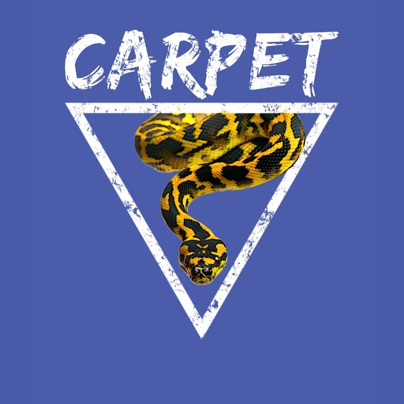 Tapis Python Geometric Snake Owner