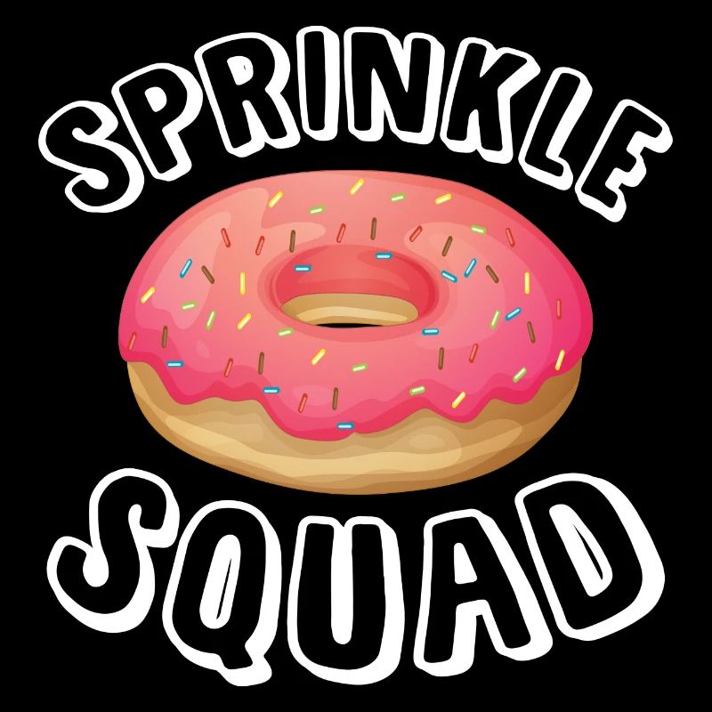Sprinkle squad Design pour un amateur de beignets