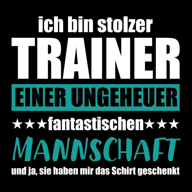 Ich bin stolzer trainer einer ungeheuer Geschenk