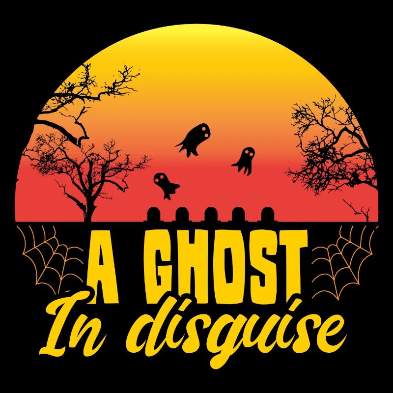 Halloween Geist Süsses oder Saures