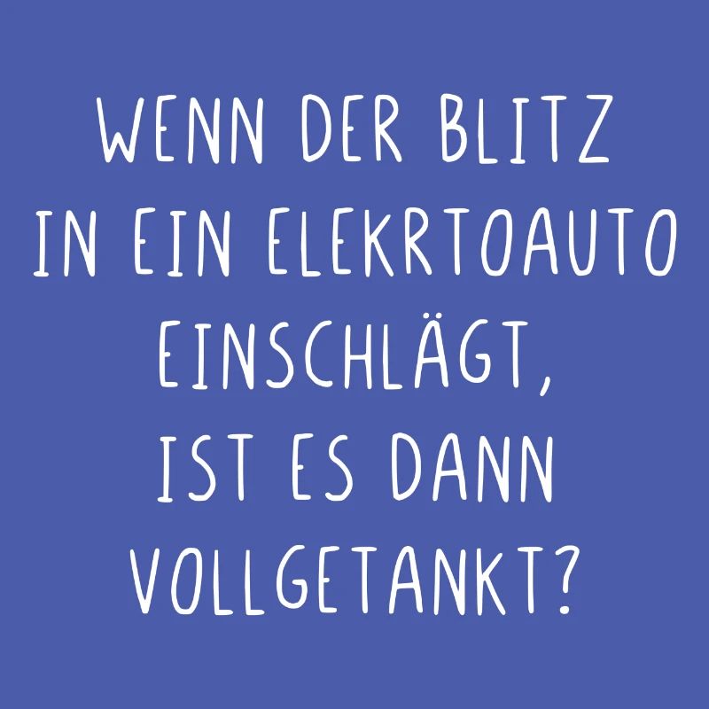 Wenn der Blitz in ein E Auto einschlägt getankt