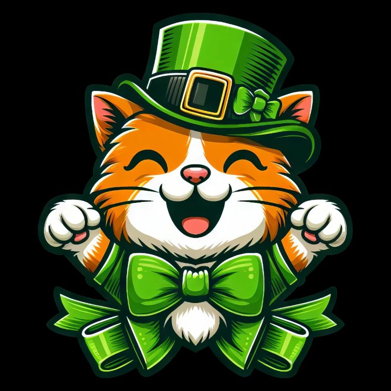 Dessin animé mignon de la Saint-Patrick