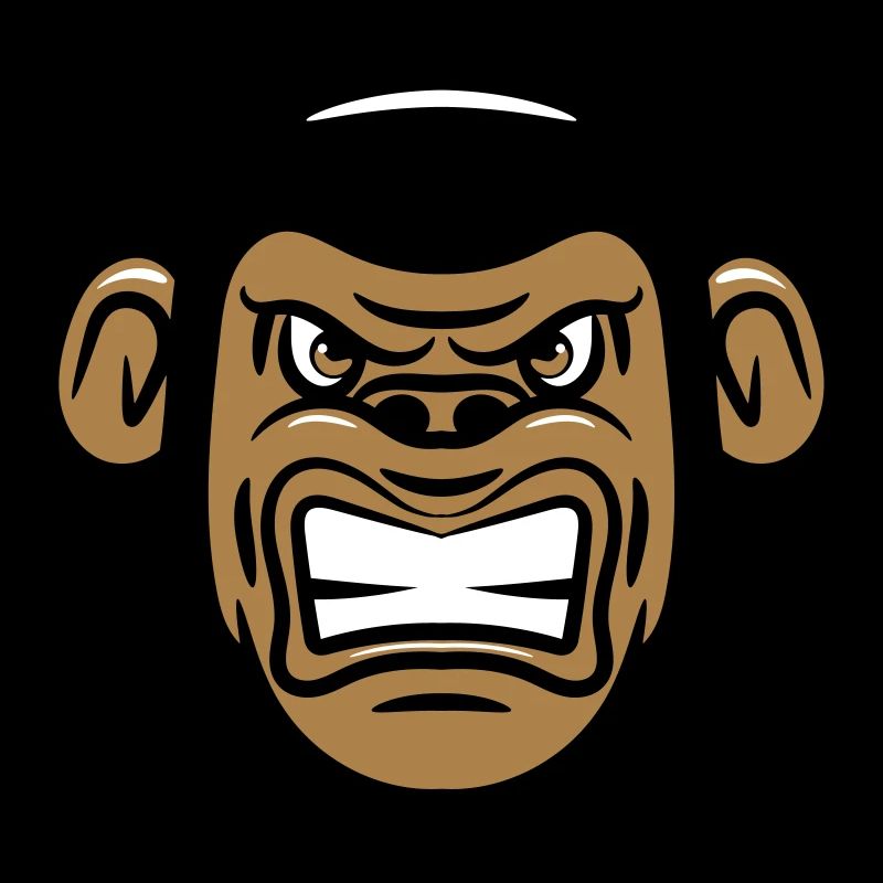 monkey angry evil