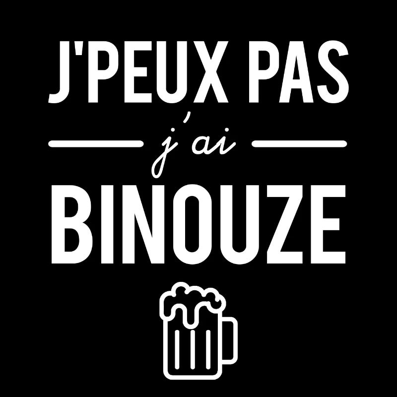 I can't have binouze