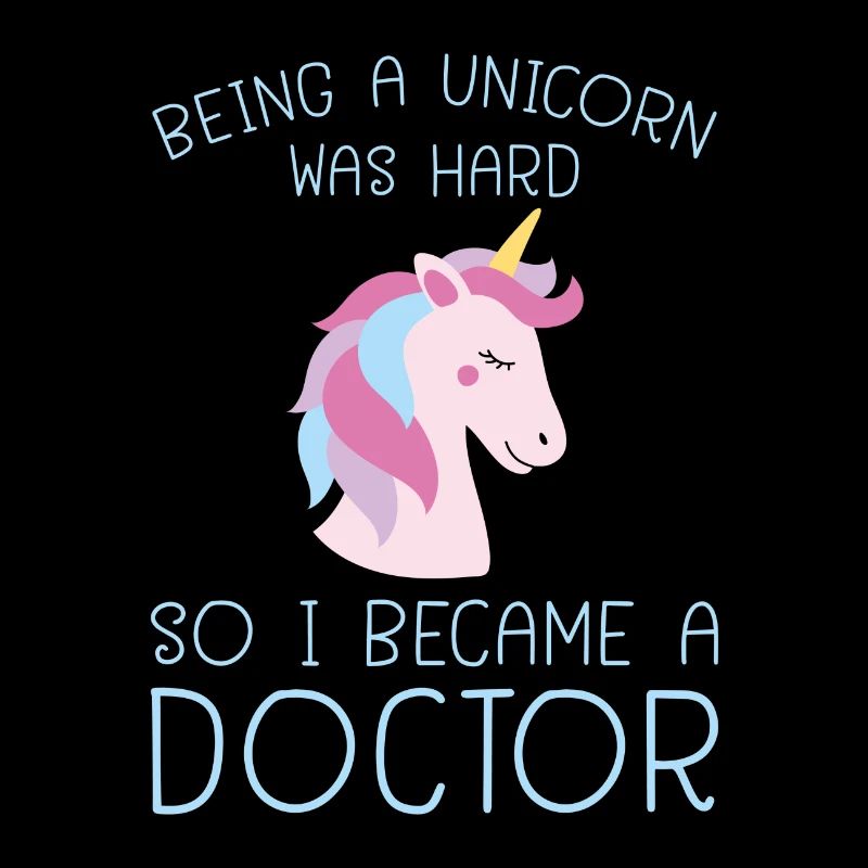 Licorne Phd Doctorate Uni Saying Gift