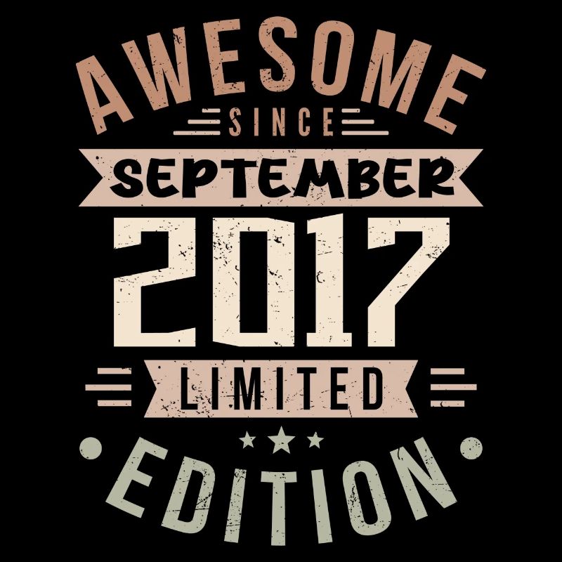 Anniversaire de septembre 2017 Né en septembre 2017