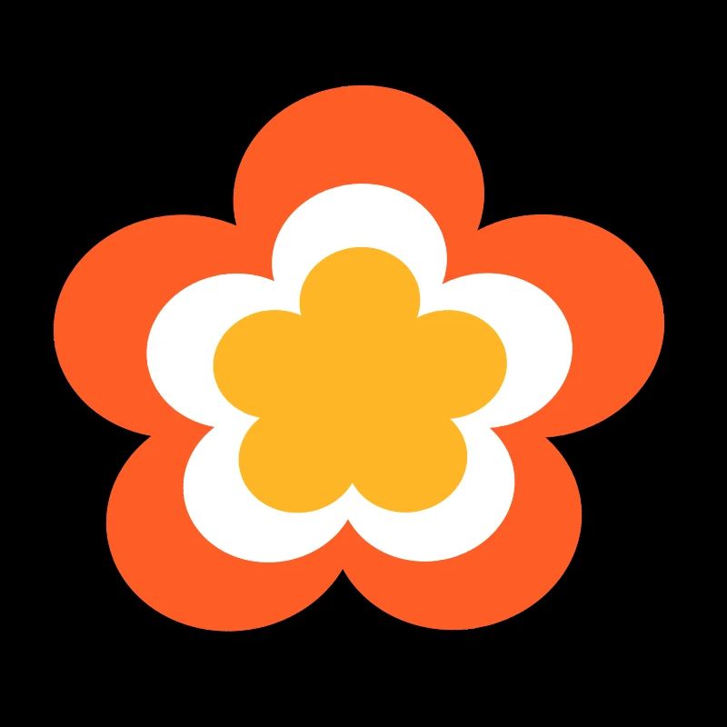 70s Flower Pattern