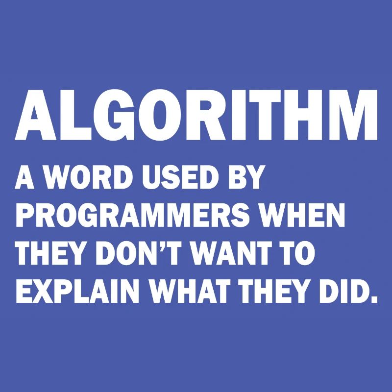 Algorithm Admin Computer Science Nerd Programming