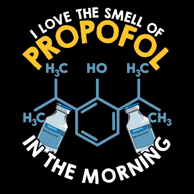 J’adore l’odeur du propofol le matin