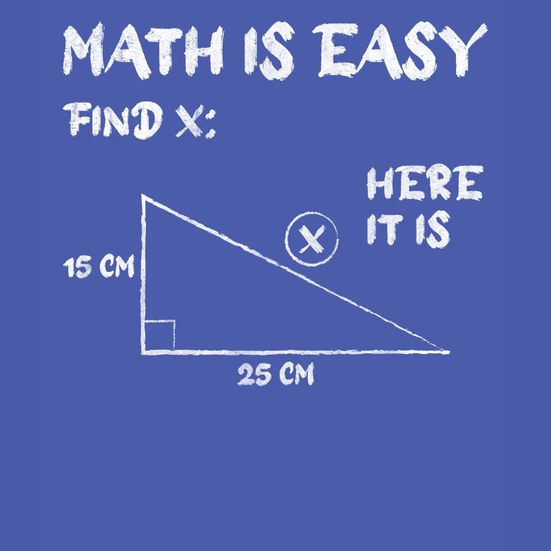 Math Is Easy Mathmatician Teacher Math Mathematics
