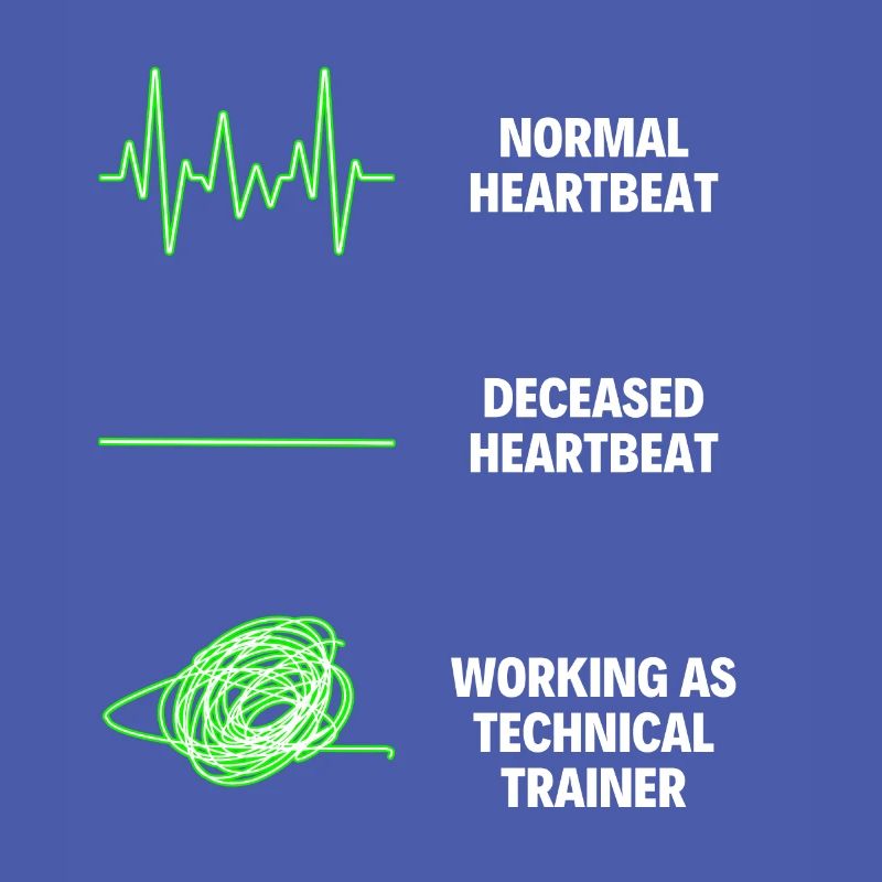 Technical Trainer Worker Funny Technical Trainer