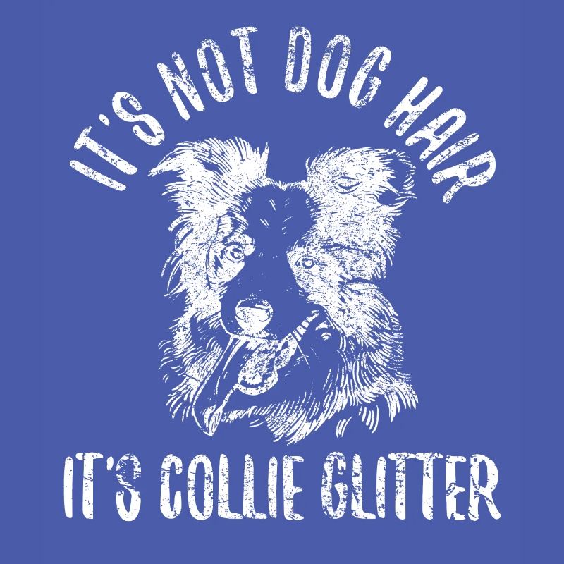 Conception unique de border collie pour