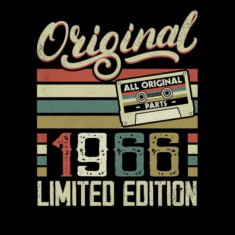 Vintage 1966 Retro Birthday Gift 1966