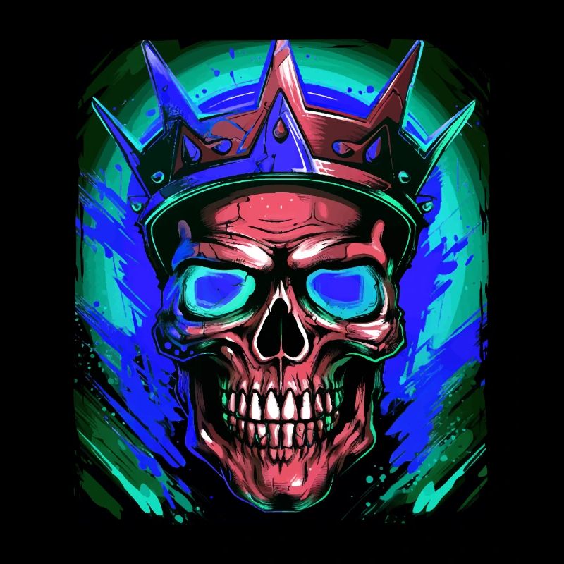 Skull King Crown