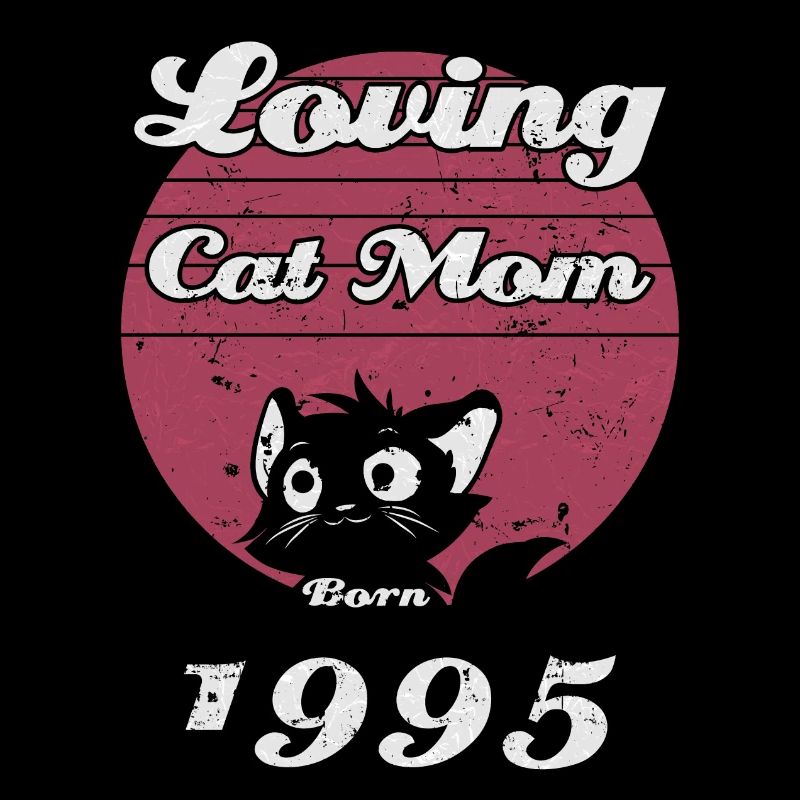 Geburtstag Katzenmama 1995 Geboren Geschenk Katze