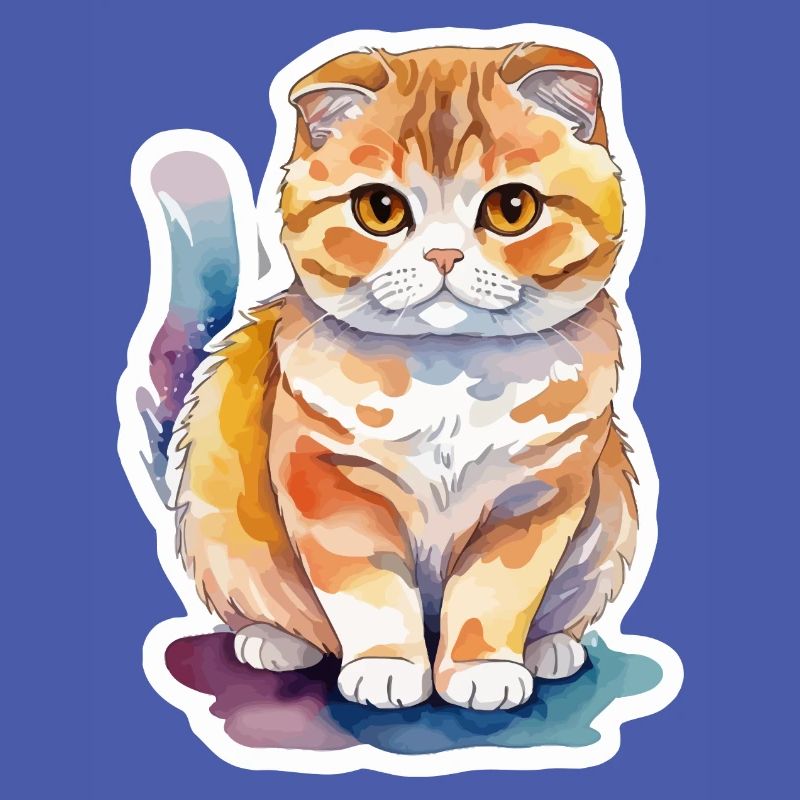 Scottish Fold Scottish Fold-Eared Cat