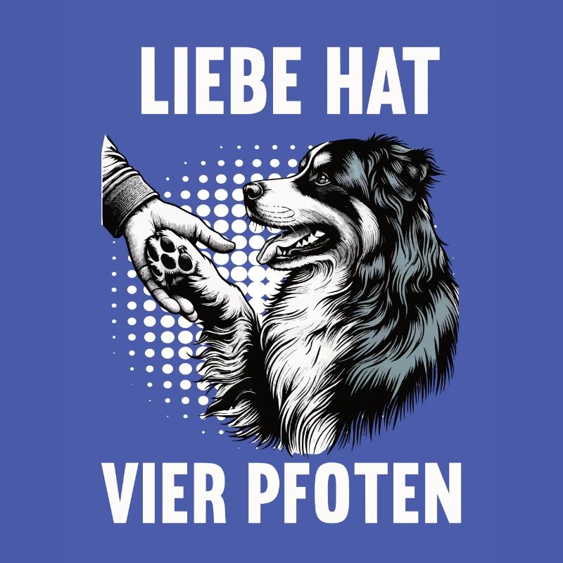 Liebe hat Vier Pfoten Australian Shepherd Aussie