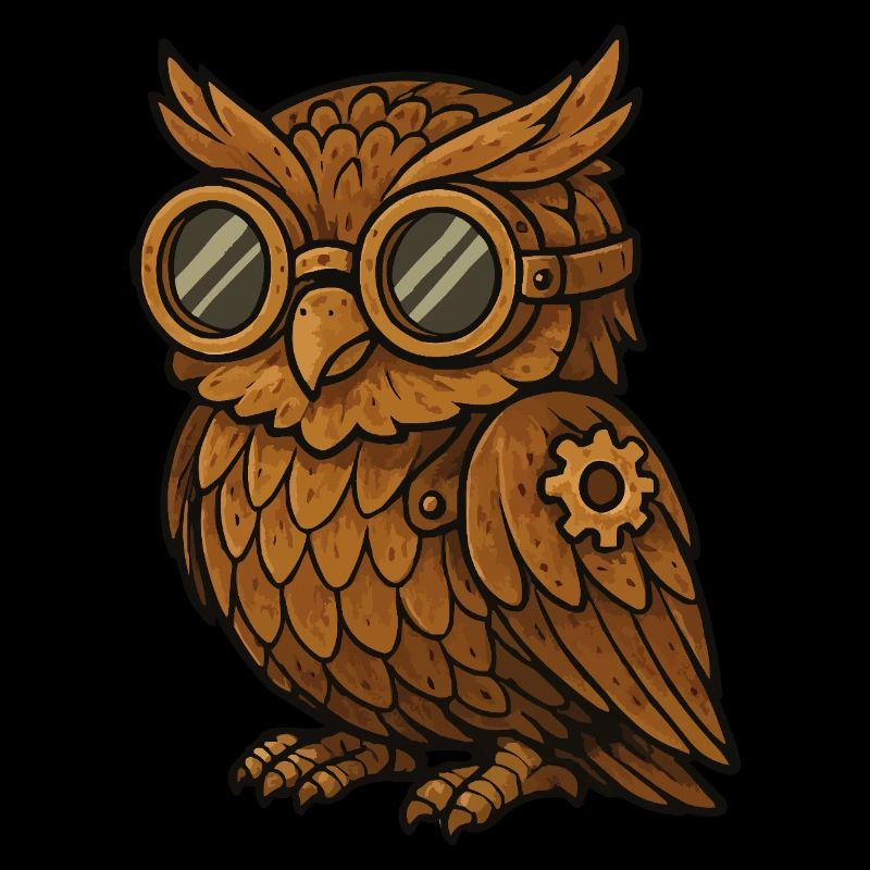 eule steampunk