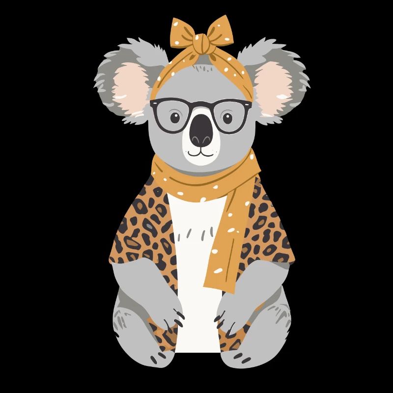 Drôle Koala Maman Mignon Koala Ours Amour