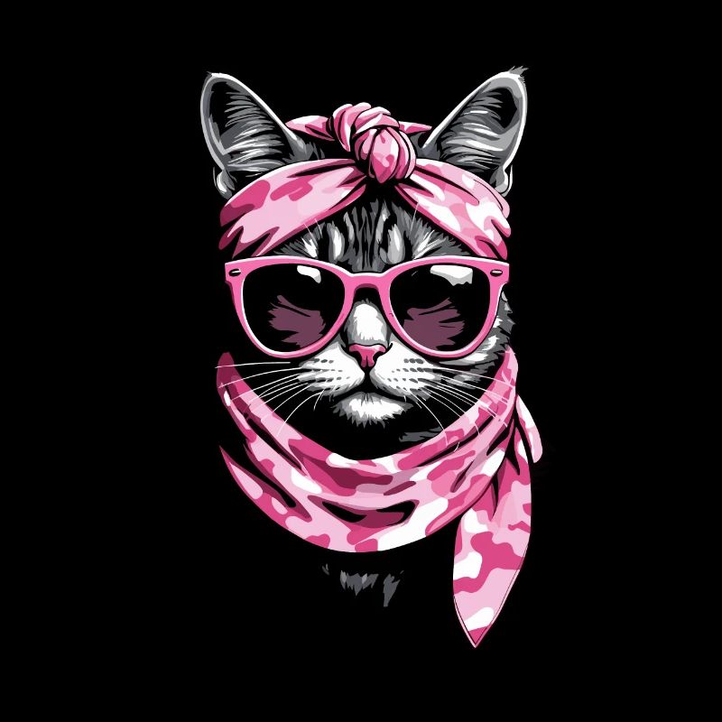 Mignonne maman chat chat maman avec style