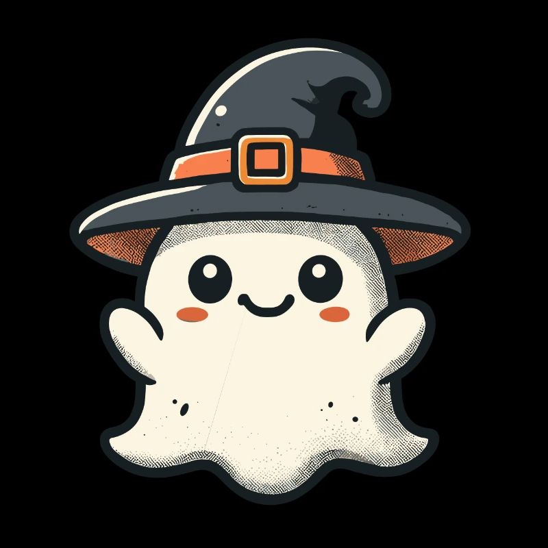 Funny Witch Ghost Spooky Party