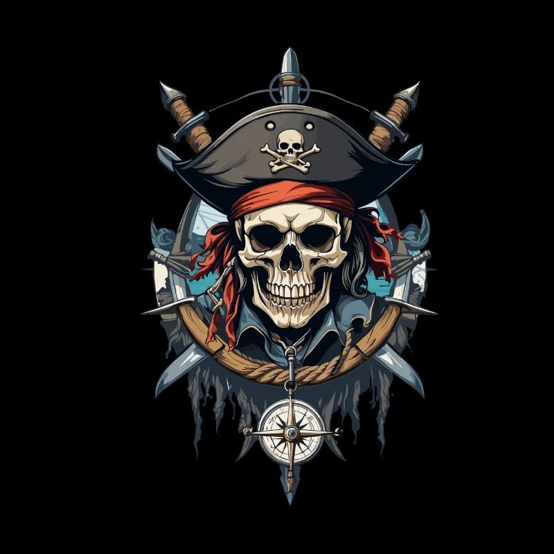 Drapeaux de pirate crâne Jolly Roger costume de pirate